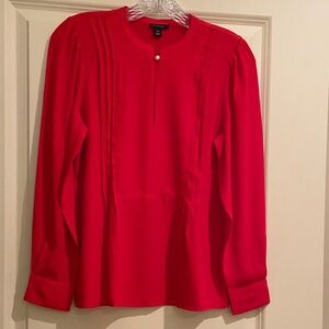Ann Taylor Red blouse